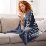 If Besties Were Flowers I'd Pick You - Custom Birth Flower - Personalized Blanket Big Size - Image 6