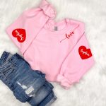 Love Valentine's Day Anniversary Gift - Personalized Sweatshirt - Image 2