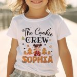 The Cookie Crew Matching Christmas Shirt For Family, Grandparents, Kids - Personalized Shirt - Image 2