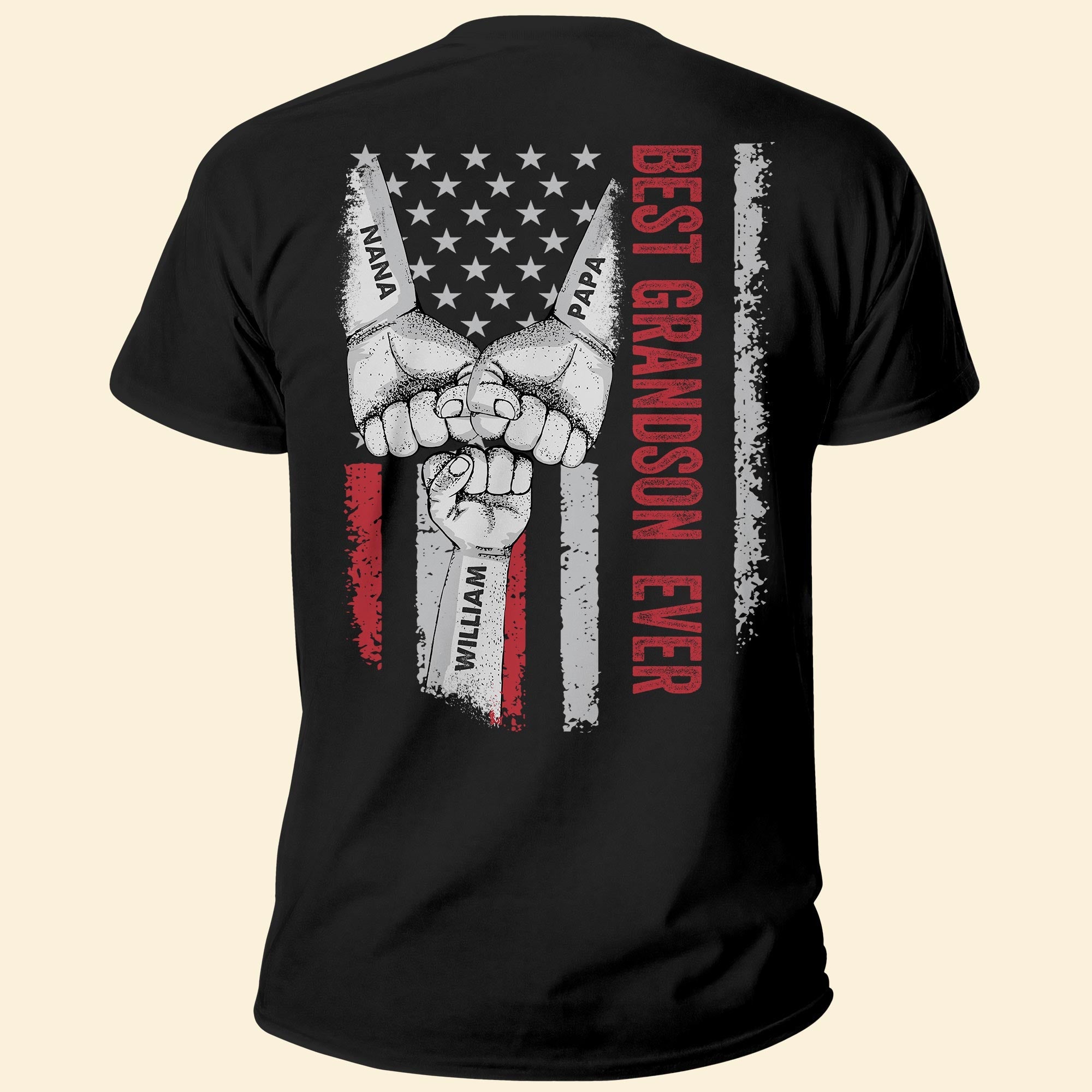 Best-Grandson-Granddaughter-Ever-Personalized-Shirt-Funny-Birthday-4th-Of-July-Shirt-For-Grandsons-Granddaughters-Gift-From-Grandparents-Parents_3.jpg Best Grandson Granddaughter Ever - Personalized Shirt - Funny Birthday 4th Of July Shirt For Grandsons, Granddaughters - Gift From Grandparents, Parents - Image 1