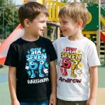Brainrot Six Seven Kid Gaming - Personalized Shirt - Image 5