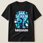 Brainrot Six Seven Kid Gaming - Personalized Shirt - Image 6