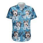 Custom Face Funny Photo Tropical Hibiscus Hawaii Tribal For Men, Women - Custom Photo Hawaiian Shirts - Image 6