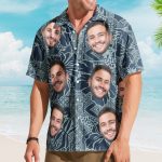 Custom Photo Funny Pet Family Friends Tiki Bar Summer - Custom Photo Hawaiian Shirts - Image 2