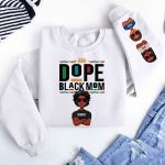 Dope Black Mom Ver 1 - Personalized Sweatshirt - Image 2