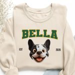 Funny Dog Face - Personalized Sweatshirt - Image 3