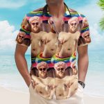 Funny Summer For Family Trip Vacation Friends Cruise - Custom Photo Hawaiian Shirt - Image 4