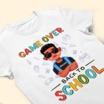 Game Over Back To School - Personalized Shirt - Image 3