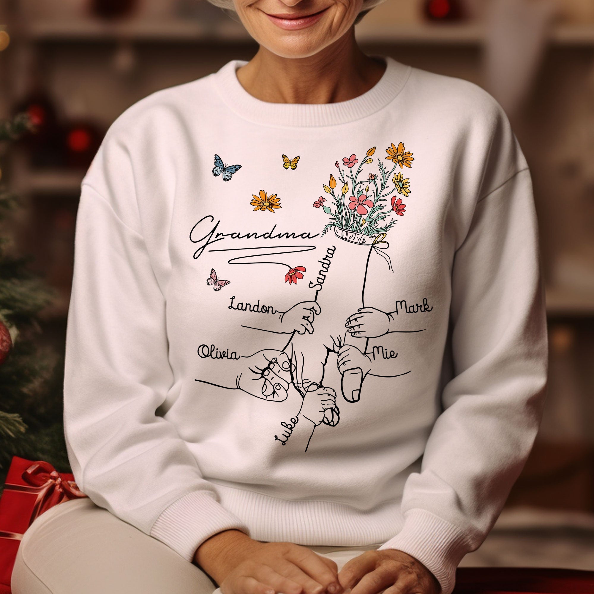 Grandma-Mom-Personalized-Sweatshirt_1.jpg Grandma Mom - Personalized Sweatshirt - Image 1