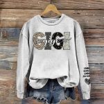 Grandma, Gigi, Nana Custom With Grandkids Names - Bible Style Design - Personalized Sweatshirt - Image 3