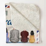 Grandpa Times With You Are Special And All Too Quickly Pass - Personalized Blanket Big Size - Image 6