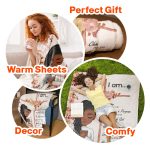 I Am A Child Of God Bible Verse - Personalized Blanket Big Size - Image 7