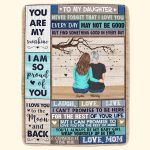 I Am So Proud Of You - Personalized Daughter Blanket Big Size - Image 3