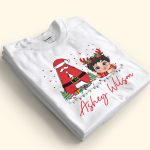 Kids Toddler Christmas Custom Name - Personalized Shirt - Image 2