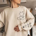 Life Is Better With Cats - Personalized Sweatshirt - Image 3