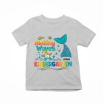Making Wave In Kindergarten,1St Grade, 2Nd Grade - Personalized Shirt - Back To School Gift For Kids, Daughter, Niece, Grandkid - Image 3