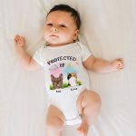Protected By - Personalized Custom Shirt & Baby Onesie - Image 5