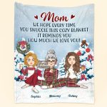 Snuggle This Cozy Blanket - Personalized Blanket - Christmas, New Year Gift For Mom, Mother, Mama Big Size