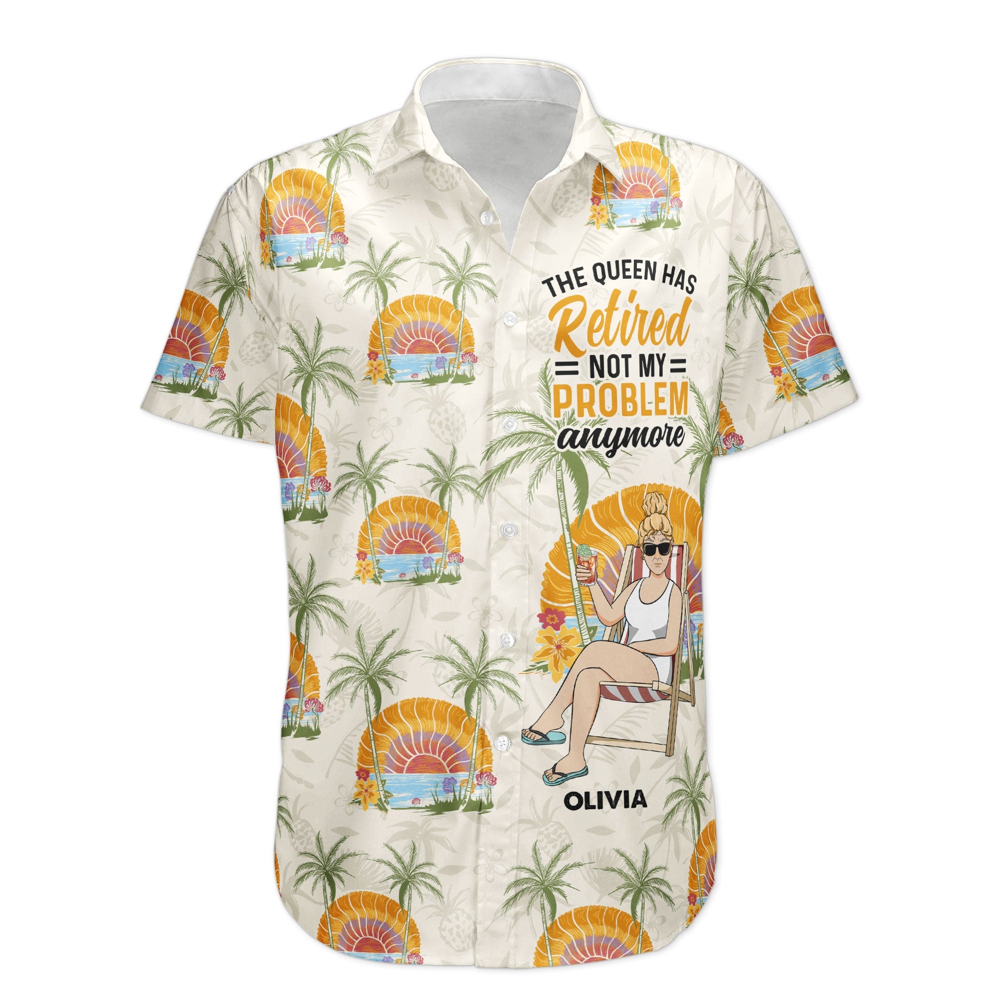 The-Queen-Has-Retired-Personalized-Hawaiian-Shirt_1.jpg The Queen Has Retired - Personalized Hawaiian Shirt - Image 1