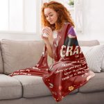 Think Of It As A Hug From Us - Personalized Blanket Big Size - Image 4