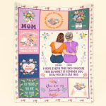 This Blanket Reminds You How Much I Love You Floral Patterns - Personalized Blanket Big Size - Image 2