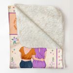This Blanket Reminds You How Much I Love You Floral Patterns - Personalized Blanket Big Size - Image 6