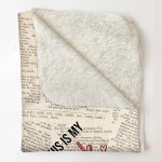 This Is My Book Reading Blanket - Cartoon Version - Personalized Blanket Big Size - Image 4
