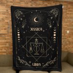Zodiac Name - Personalized Blanket Big Size
