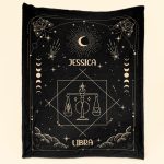 Zodiac Name - Personalized Blanket Big Size - Image 2