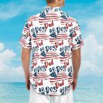 Dog Dad Patriotic America 4th Of July - Personalized Hawaiian Shirt - Image 10